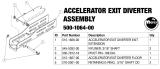 Complete Assemblies-STAR WARS PREMIUM LE (Stern) Accelerator exit diverter assem