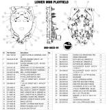 Complete Assemblies-AC/DC VAULT PREMIUM (Stern) Playfield mini assembly