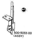 Switches-Stand up switch & bracket Data East