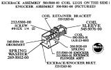 -Kickback assembly Data East USE 500-5081-00