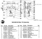 Complete Assemblies-TORPEDO ALLEY (Data East) Ship tilt assembly