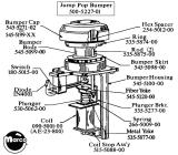 Complete Assemblies-Jump pop bumper assembly Data East