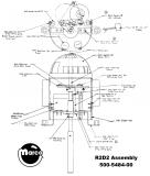 Complete Assemblies-STAR WARS (Data East) R2D2 assembly