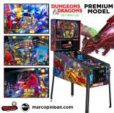 Stern Pinball Machines-DUNGEONS & DRAGONS PREM (STERN) Pinball Machine