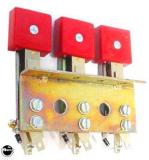 Stationary Targets-Target switch bracket triple bank