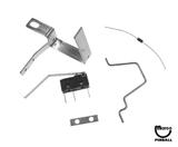 Ball gate & switch assembly