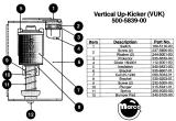 Complete Assemblies-Vertical Up Kicker assembly Data East