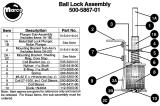 Post assembly up / down Stern