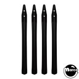 Legs-Leg - 30-1/2 inch black textured (4)