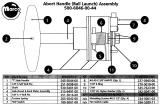 -APOLLO 13 (Sega) Abort handle ball launch assembly