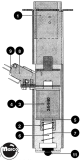 Kicker / Slingshot Parts-SOUTH PARK (Sega) Vertical Up Kicker 