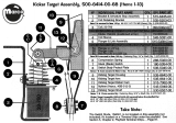 -Kicking target assembly