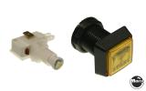 Buttons / Handles / Controls-Pushbutton switch yellow sq. Tournament LED