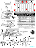 ELVIS (Stern) Drop target assembly 5 bank