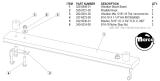 SIMPSONS KOOKY CARNIVAL (Stern) Board latch