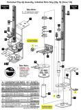 Kicker / Slingshot Parts-WHEEL OF FORTUNE (Stern) Contestant pop up assembly