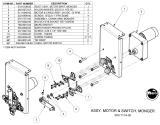 Motors-IRON MAN (Stern) Iron Monger motor assembly