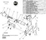 Kicker / Slingshot Parts-Cannon recoil barrel Stern