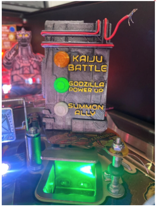502-5930-85 - GODZILLA (Stern) KAIJU SCOOP SIGN UPGRADE