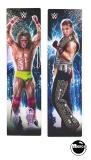 Stickers & Decals-WWE WRESTLEMANIA LE (Stern) Decals backbox kit