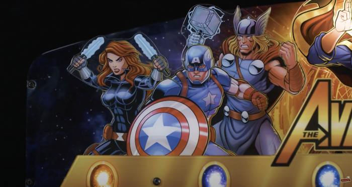 502-7131-00 - AVENGERS INFINITY (Stern) Pinball Topper