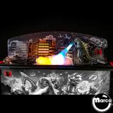 Stern Pinball Toppers-GODZILLA 70th (Stern) Custom Topper
