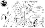Score drum coil bracket Chicago Coin Machine