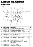 BLACK KNIGHT SOR (Stern) Plastic assembly No.18