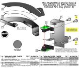 FAMILY GUY / SHREK (Stern) Mini playfield ramp assembly