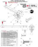 Brackets-BATMAN (Stern) Scarecrow crane assembly Type 1