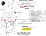 Brackets-BATMAN (Stern) Scarecrow crane bottom Type 1