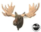 Molded Figures & Toys-BIG BUCK HUNTER (Stern) Ball gate Moose head