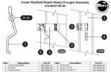 Ramps - Plastic-BAYWATCH (Sega) Subway trough assembly