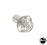Pushbutton 1-3/8 inch clear