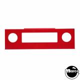 -Speaker panel Stern metal - Red