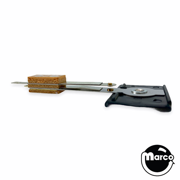 Target switch rectangle 1 x 1-1/2 inch black no diode
