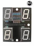 Boards - Displays & Display Controllers-STARSHIP TROOPERS (Sega) LED display board