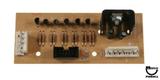 Electronic coin mech interface board C-120