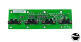 Boards - Switches & Sensor-Opto board - Stern 4 bank