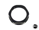 -Nut - Large black nylon for pbutton assy