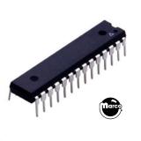 Integrated Circuits-IC - 28 pin DIP slim .3 inch SRAM HM3-65764K-5