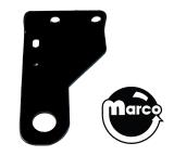 -BLACK KNIGHT SOR (Stern) Shield bracket inside