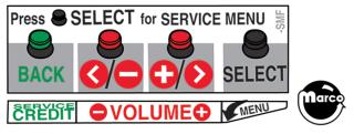 Decal for Service switch bracket 4 bank Stern