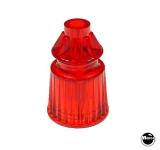 -Post - 1-1/16 inch red jewel pattern DE