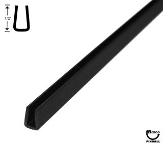 Trim - plastic channel 18-1/8 inch top/side DE/Sega/Stern