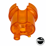 Pop Bumper Components-Pop bumper body 38mm Data East/Sega/Stern orange transparent