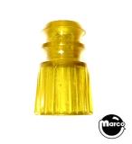 Posts/ Spacers/Standoffs - Plastic-Post - double rubber yellow