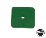 -Target face - square 1"  green