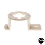 Lamp Sockets / Holders-Socket bracket 5/16" white high mount