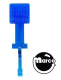 Target face modular square blue